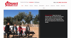 Desktop Screenshot of desertcarcare.com